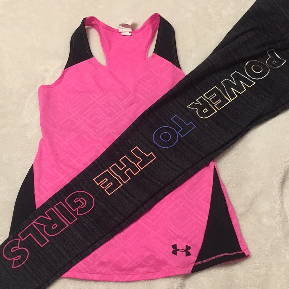 UA tank / SO leggings